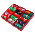 New Design Winter Crew Cotton Colorful Creative Novelty Christmas Socks With Gift Box
