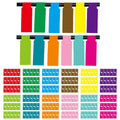 A4 Network Cable Labels P-Type Waterproof Power Cable Blank Color Cable Adhesive Labels
