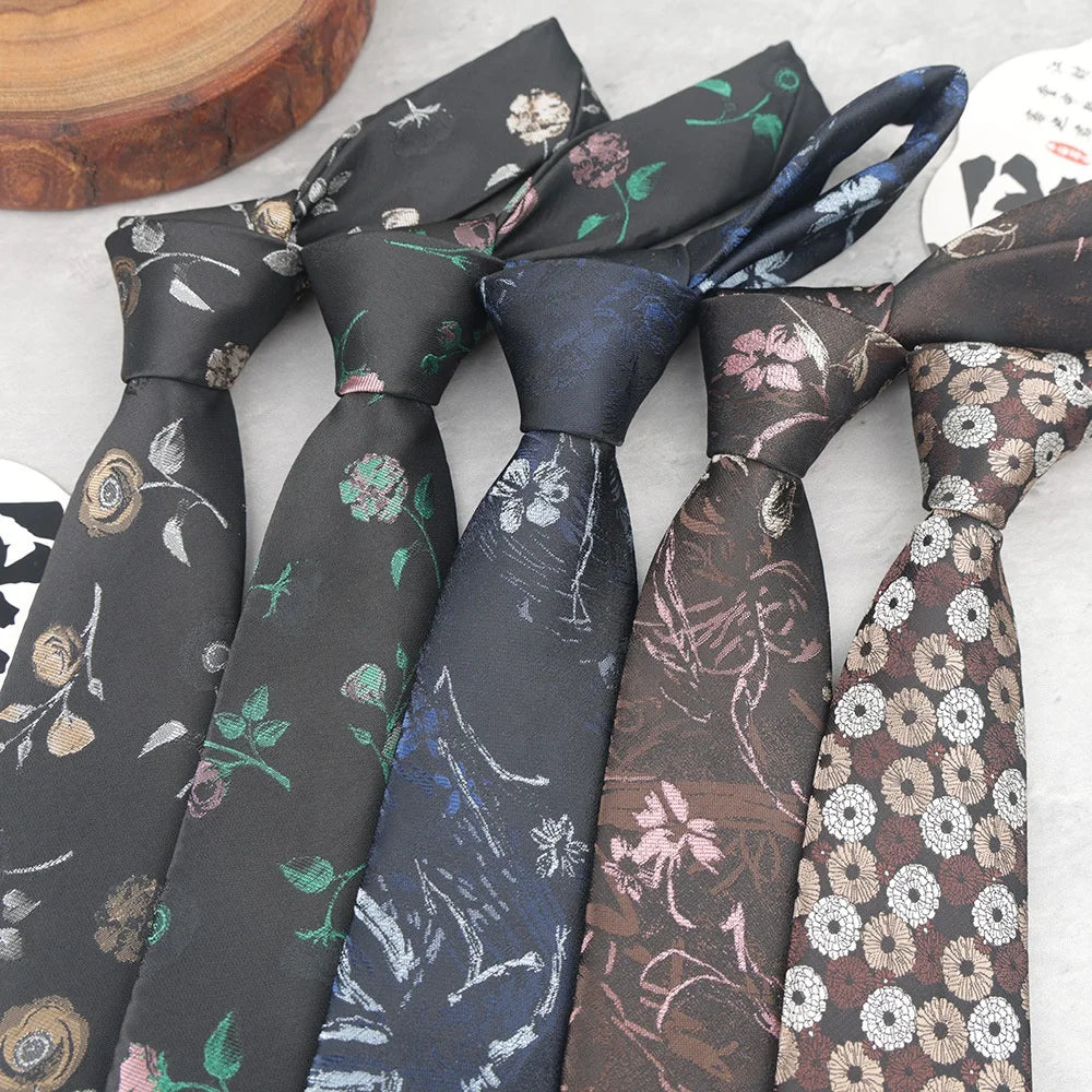 Manufacturer Wholesale Mukro Kravat Jacquard Handmade Necktie Fashion Pattern Mens New Design Neckties Microfiber Ties