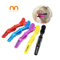 Plastic Barber Spa Custom logo Hairpins Sectioning Styling Girls Hairgrips alligator Salon Hair Extensions Clips