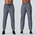 80% Nylon Narrow Ankle Pants Casual Wear Sport Joggers Low MOQ 5pcs Men Pants With Customized logo