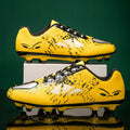 Sepatu Bola New Custom Soccer Shoes Kids Leather Upper Indoor Children Turf Tf Football Soccer Cleats Shoes for Men