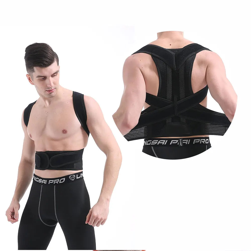 Hot Selling Steel Bone Posture Correction Belt Comfortable Back Support with Elastic Band