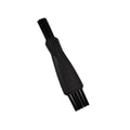 Small Efficient Two Heads Brush for Shaver Blades Cleaning Plastic+Nylon Black