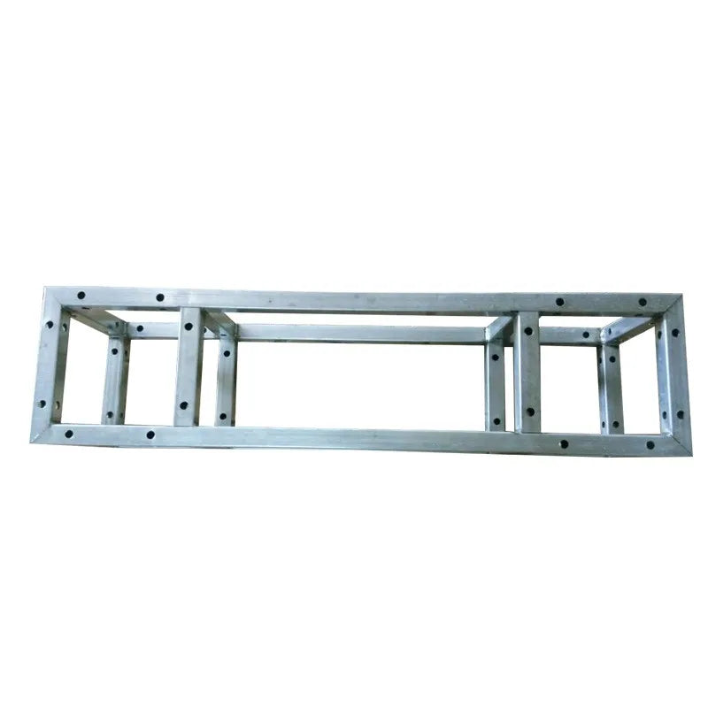 Custom Made Heavy Duty Single-Side Steel Tube Metal Welding Bracket Plastic Coated for Construction Building and Ironwork
