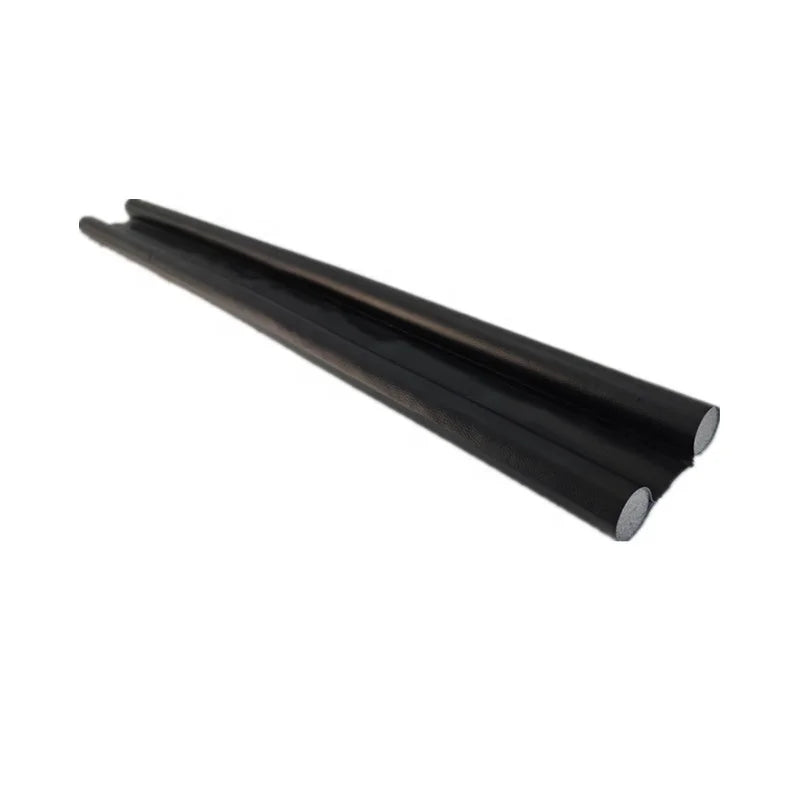 Double Side 96CM Cut to Size Durable Leather EPE Foam Door Bottom Sealing Strip Under Door Draft Stopper