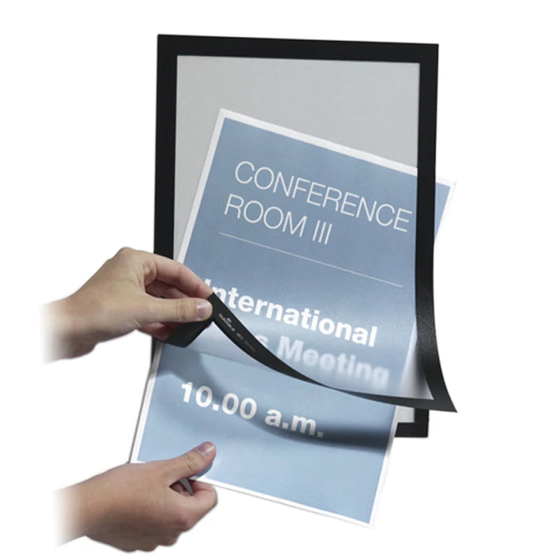 PVC A2/A3/A5/A6 Self Adhesive Magnetic Poster A4 Certificate Frame