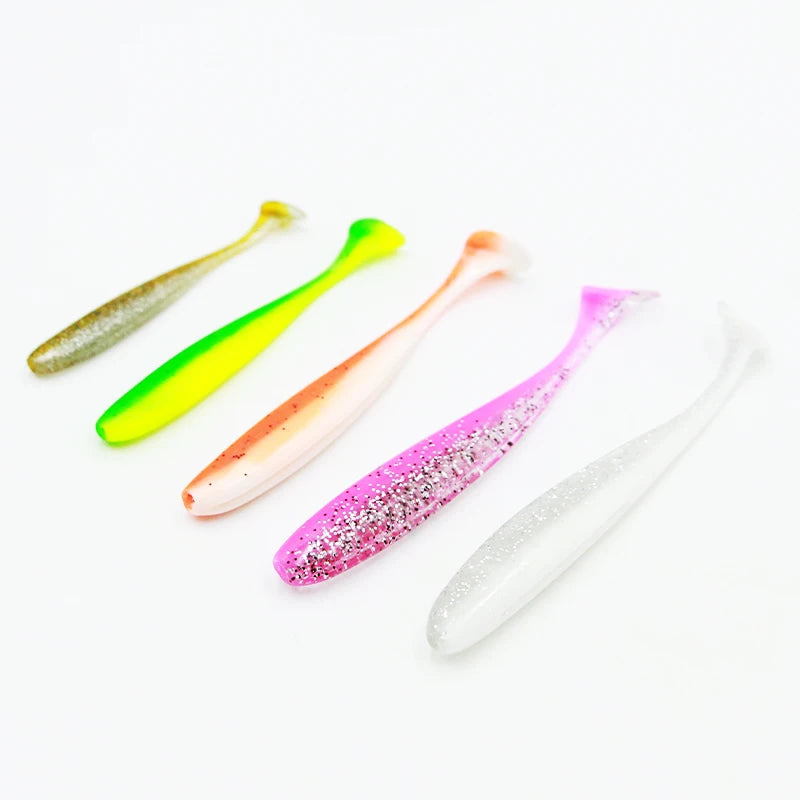 Selco Large Artificial Soft Bait Fishing Lure Lightweight PVC Umpan Lembut for Freshwater Fish for River and Lake Fishing