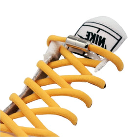 Elastic No Tie Shoelaces Semicircle Shoe Laces for Kids and Adult Sneakers Shoelace Quick Lazy Lock Laces Shoe Strings