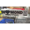 Customizable Gold QR Code Business Store Social Media Sign Table Top Acrylic Billboard for Facebook & Instagram Display Rack