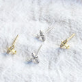 Jewelry Fashionable Small and Exquisite Fresh Mini Airplane Ear Stud S925 Sterling Silver Mini Women's Earrings