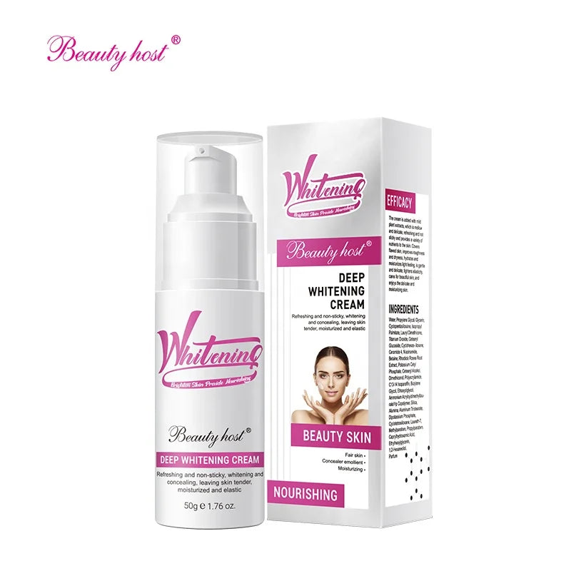 Factory Manufacturer OEM Private Label Instant Glow Deep Whitening Cream/best Deep Whitening Cream Bleaching Cream Day Arbutin