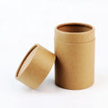 Customized Size Cylinder Cardboard Gift Paper Tubes Paper Cylinder Box Packaging Kraft Coffee Round Paper Tubes