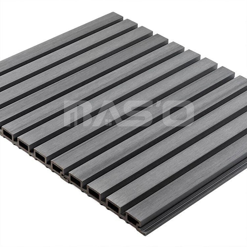 Co-Extrusion WPC Decorative Wood Plastic Composite Wall Panel Outdoor Exterior Wall Cladding Asian Style Bathroom Staircase