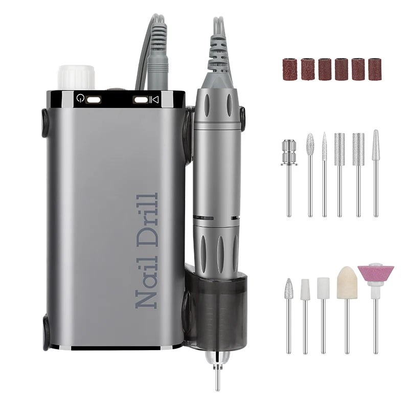 Wholesale 36w Nail Gel Kit Uv Drill Equipments Professional 35000 Rpm Electric Nail Drill Machine Gel Remover Machine