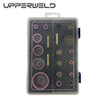 TIG Welding Torch Accessories Kit Ceramic Nozzle Gas Lens Collet Body for WP-17/18/26