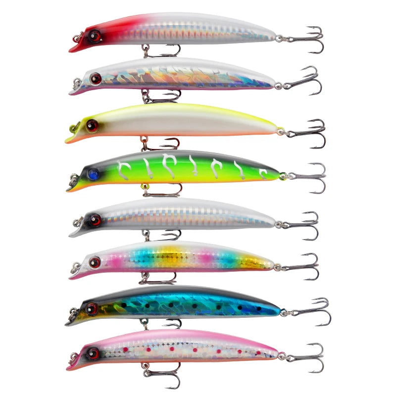 11cm/13g Floating Fishing Lure Top Water Popper Hard Fishing Bait Artificial Bait Swimming Bait for Bass Salt Water Fishing