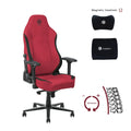 Hobot Custom Built Fabric Cockpit Magnetic Headrest & Lumbar Support Recliner Gaming Chair