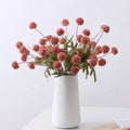 JCF433 Artificial Dandelion Flower Ball Chrysanthemum Artificial Ping Pong Chrysanthemum for Wedding Home Decoration