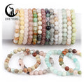 Zhe Ying Natural Healing Stone Bead Bracelet Healing Bracelet Jewelry Crystal Bracelets Healing Natural Stone