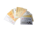 54x86 mm Sublimation Metal Business Cards Blank Sublimation Aluminum Alloy Name Card for Wedding/Business/School