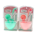 YUE Six-Piece Brush Stick Set DIY Beauty Makeup Tool with Conditioning Mask Bowl for Personalized Makeup Application