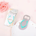Hot Sell Customizable Silver-Plated Environmentally Friendly Wedding Gift Flip Flops Metal Bottle Openers