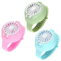 Children USB Mini  Watch Fan Summer Toys for Kids