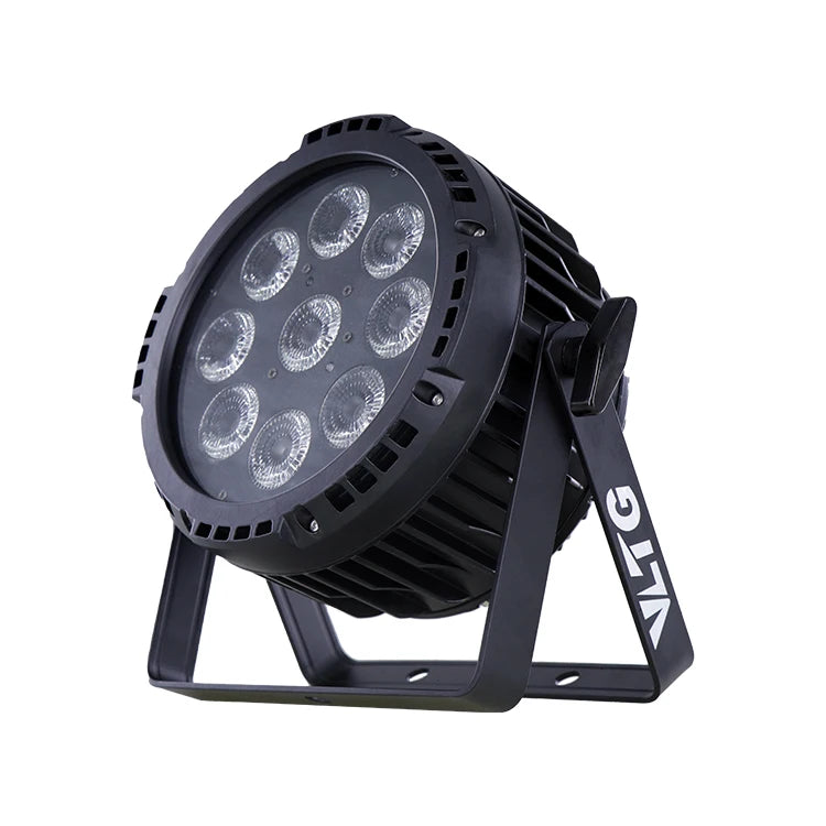 Waterproof 9X18W Rgbwauv 6In1 Ip65 Wireless Dmx Battery Led Par Light MegaBDM