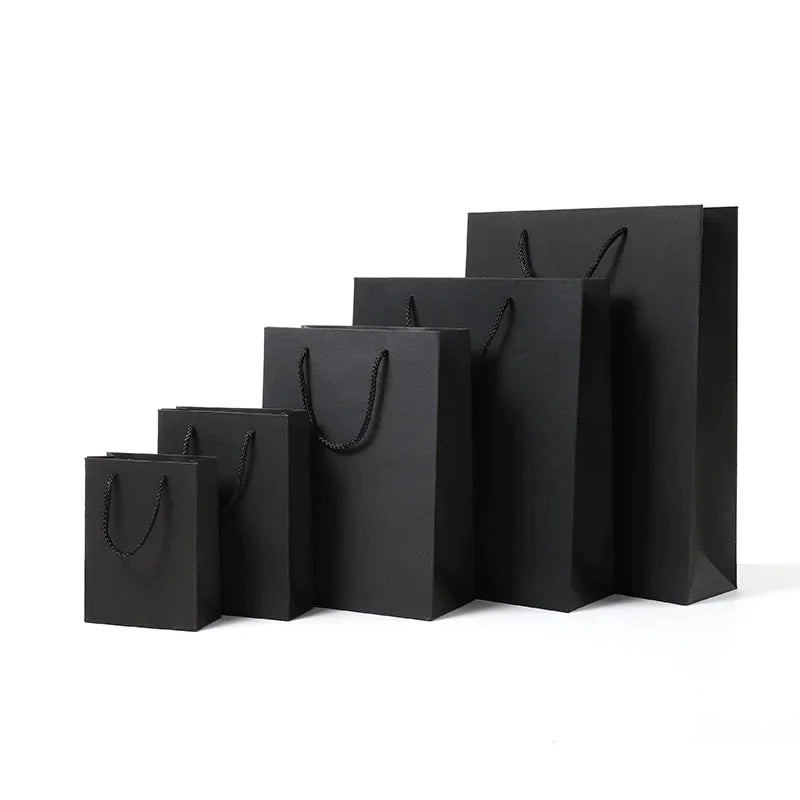 Good Quality Recycling Paper Shopping Bags With Die Cut Handle Custom Paper Bag