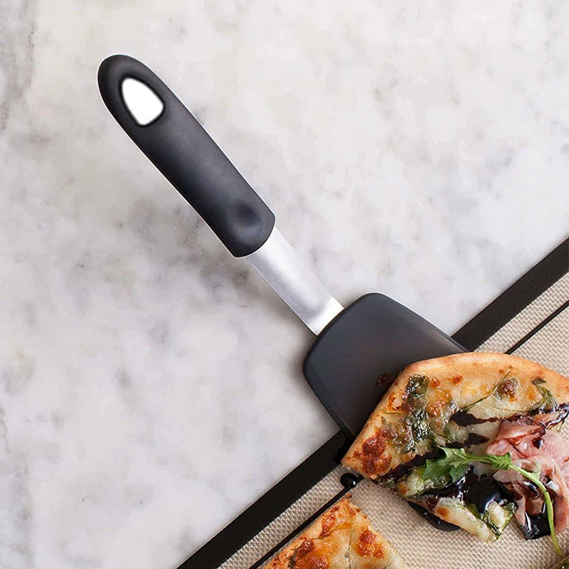 Home and Kitchen Utensils Silicone Turner Spatula Heat Resistant Kitchen Spatulas