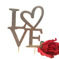 2022 Cake Wedding Table Cake Topper With Rhinestone and Number