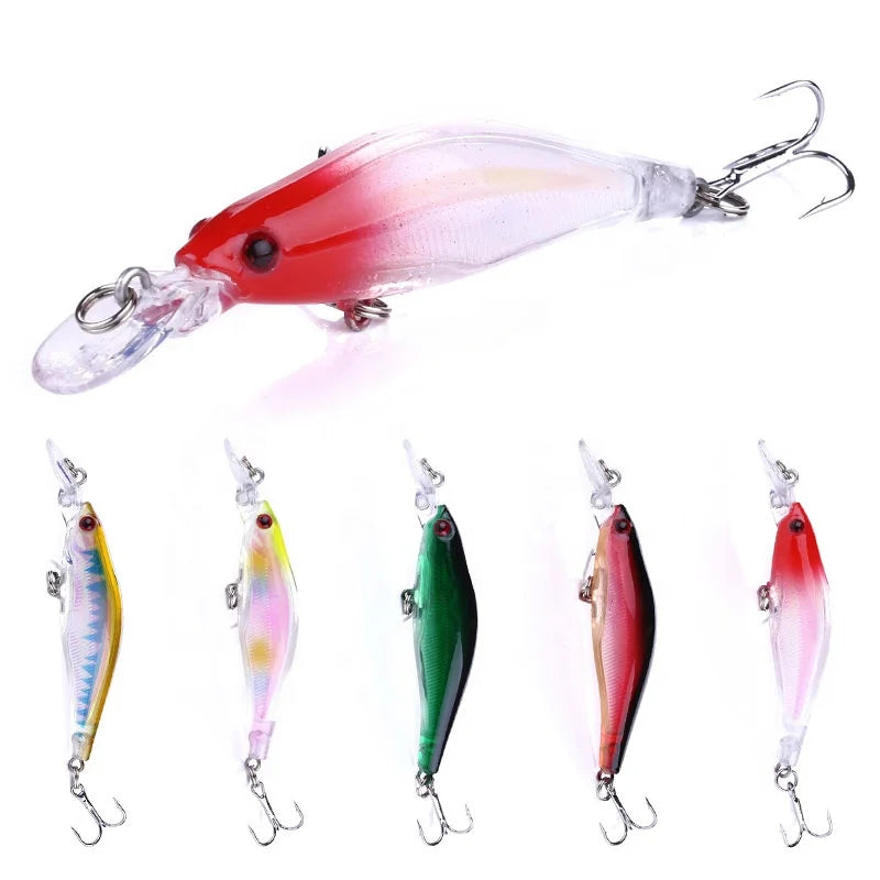 Hengjia  Diving Mini Lure Sinking Small Minnow Fishing Lures