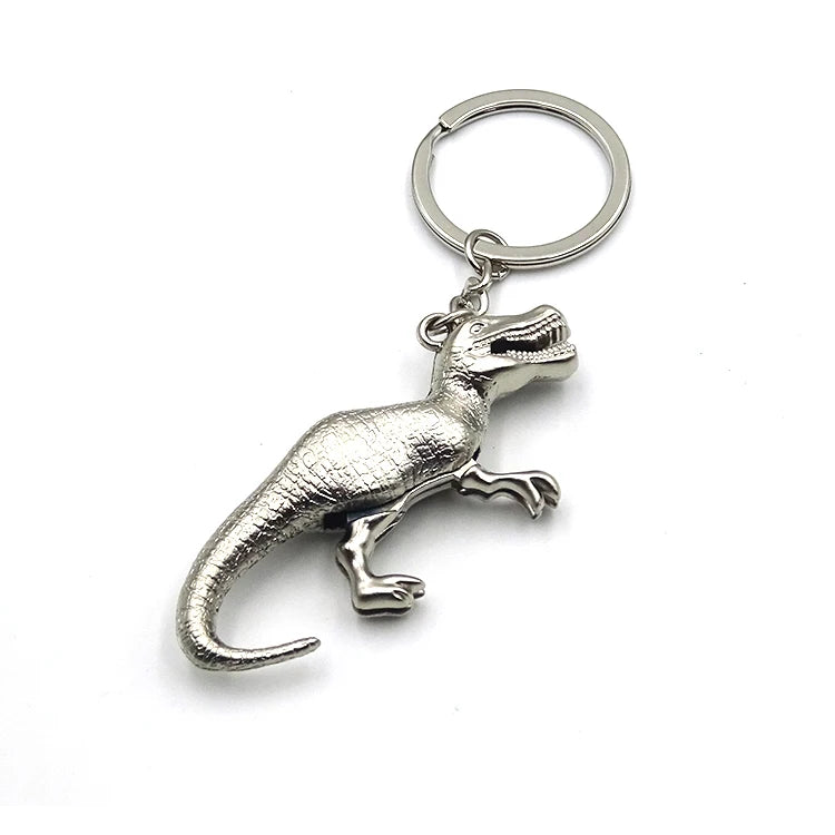 Proper Price Top Quality 3D Custom Metal Keychain Tyrannosaurus Rex Zinc Alloy Keychain
