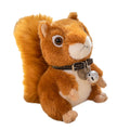 Wholesale Custom Orange Kawaii Squirrel Doll Soft Plush Cute Animal Toy with Custom Logo Unisex Hot Sale Filled with PP Cotton