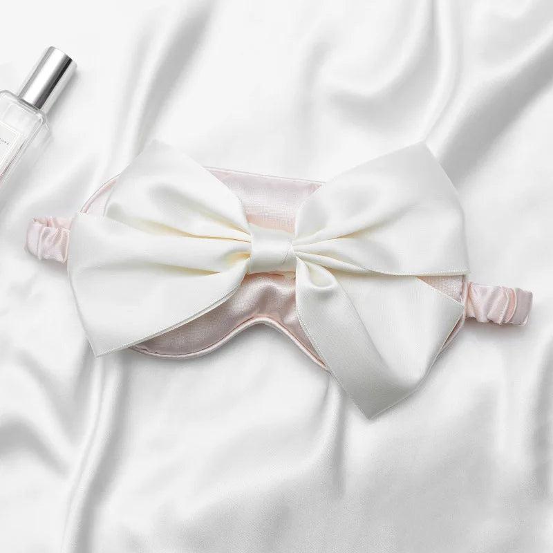 Customization Sleeping Satin Silk Eye Mask with Elastic Strap Super Soft Eye Health Supplies