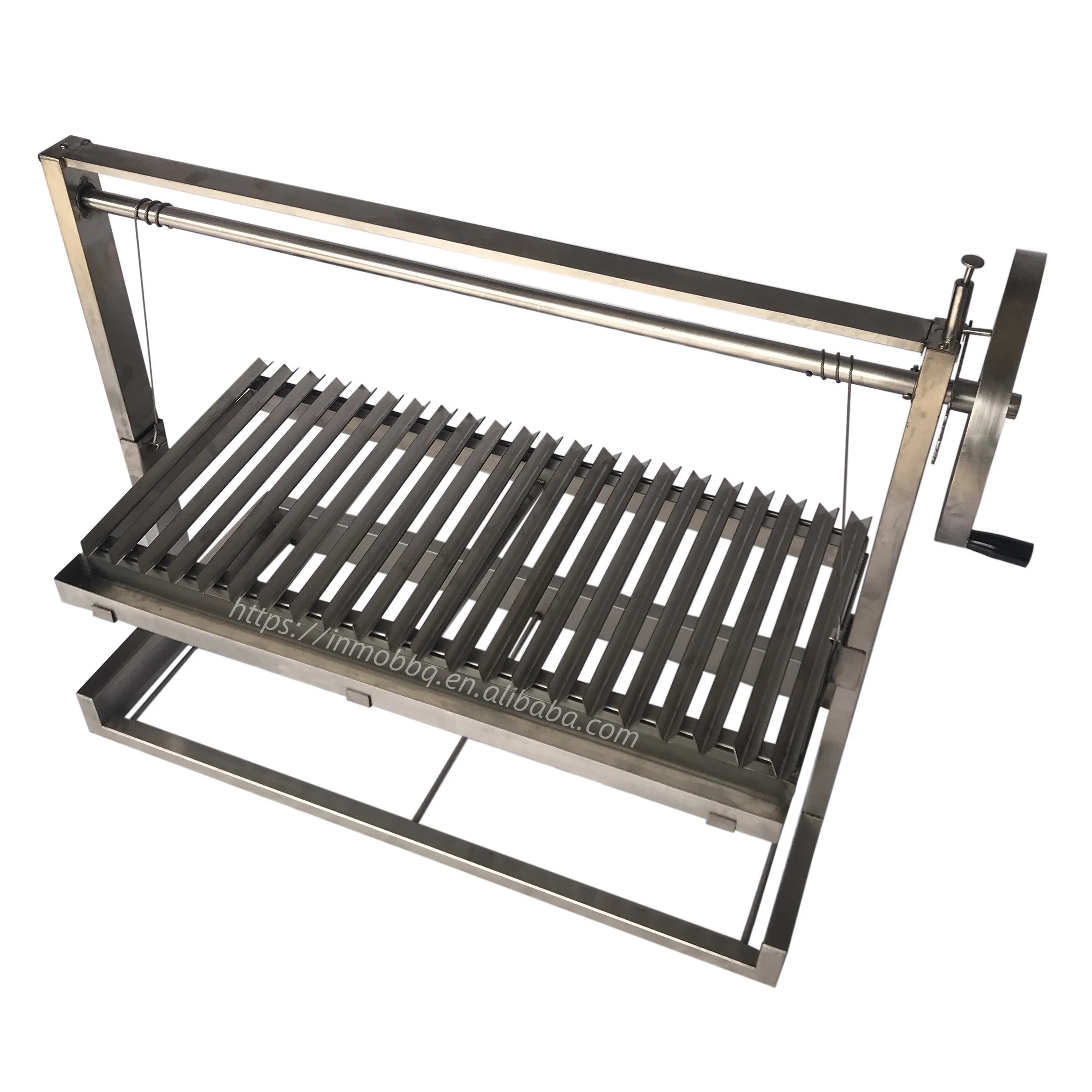 Hot Selling Argentinian Grill Height Adjustable Santa Maria Grill for Camping