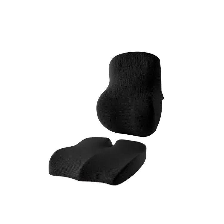 The Seat Cushion the Back Cushion Orthopedic Car Lumbar Cushion Set