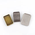Deepeel YK027 Metal Plate Belt Buckle Garment Accessories Retro Jean Waist Adjustment Buckle for Man