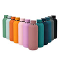 2023 Hot 350ml 500ml 750ml 1000ml Double Layer Small Mouth Rubber Paint Stainless Steel Vacuum Flasks & Thermoses Cup