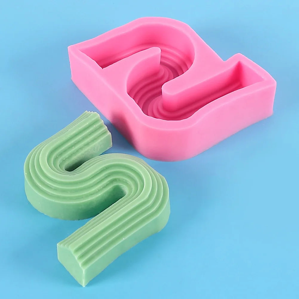 A Variety of Irregular Shaped Silicone Mold Aromatherapy Candle Plaster Mold Fondant Cake Baking Mold