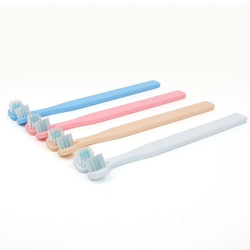 Pet Toothbrush for Dog Cat Pet Oral Cleaning Teeth Cleaning Brushes Pet Supplies Double Head Puppy Dog Toothbrush