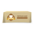 Customized 6ft Tablecloth Table Runners With Stunning Graphics Table Cover Unfitted