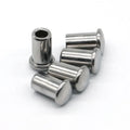 Origin Factory New Brand Stainless Steel Standard ISO Certified Bright Finish Head Semi-Tubular Rivets Industrial Belt