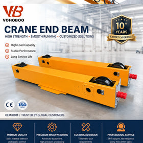 VOHOBOO 5-10 Ton End Carriage for Single/Double Girder Overhead Crane - 3 Phase 380V Customizable