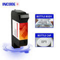 INCODE TI1349 12.7mm Eco Solvent Blue for Ink Cartridge Fast Dry Quick-Drying for Online Handheld Inkjet Printer
