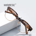 MORESE 2204 Classic Glasses TR90 Anti Blue Light Glasses Optical Frames Wholesale