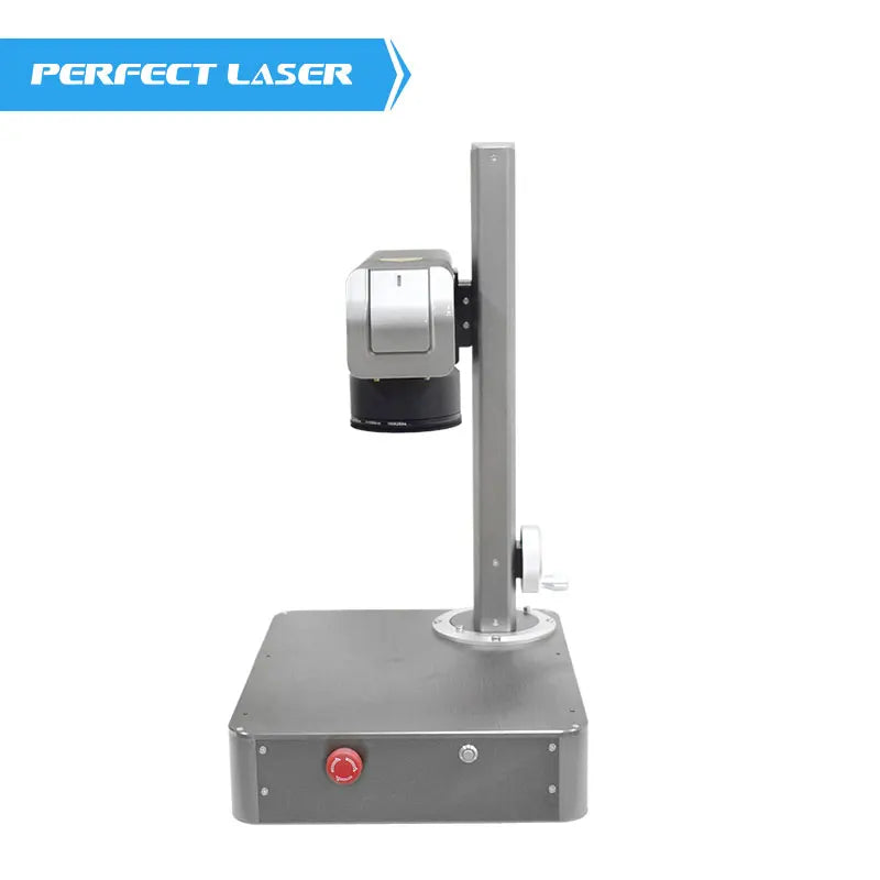 Perfect Laser Tabletop Mini 20w Aluminum Iron Stainless Carbon Copper Silver PVC Tube Fiber Laser Marking Engraving Machine