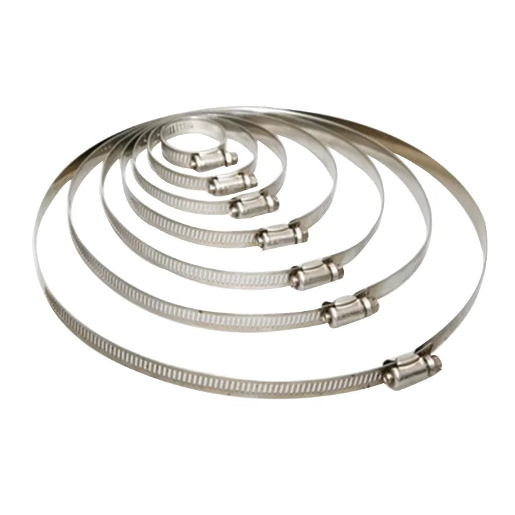 German Quick Release 304 316 Stainless Steel Pipe Clamp British Automotive Hose Clamps American Spring Hose Clamp