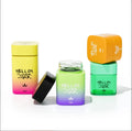 1oz 4oz square Glass Bottle Package Colored Child Safety Cans Are Divided Into Bottles